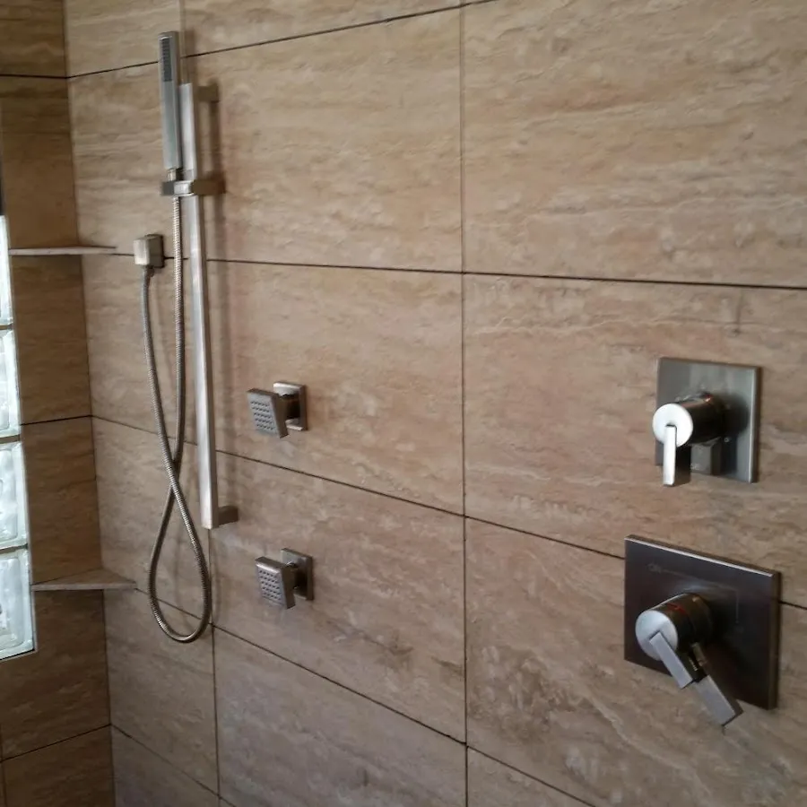 Shower fixture installation for Water Heater Replacement in Anthem